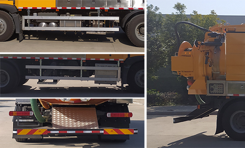 中汽力威牌HLW5180GQW6Z型清洗吸污車 中汽力威牌HLW5180GQW6Z型清洗吸污車