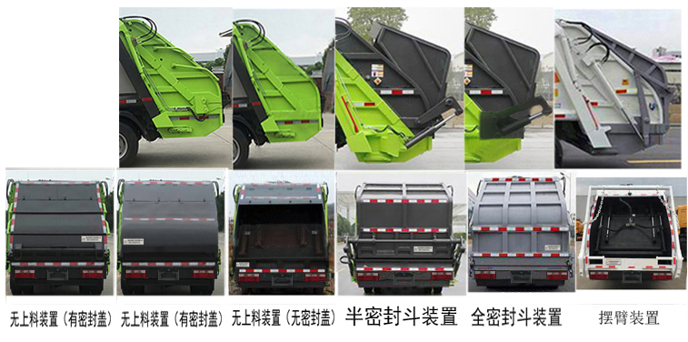 帝王環(huán)衛(wèi)牌HDW5046ZYSE6型壓縮式垃圾車 帝王環(huán)衛(wèi)牌HDW5046ZYSE6型壓縮式垃圾車