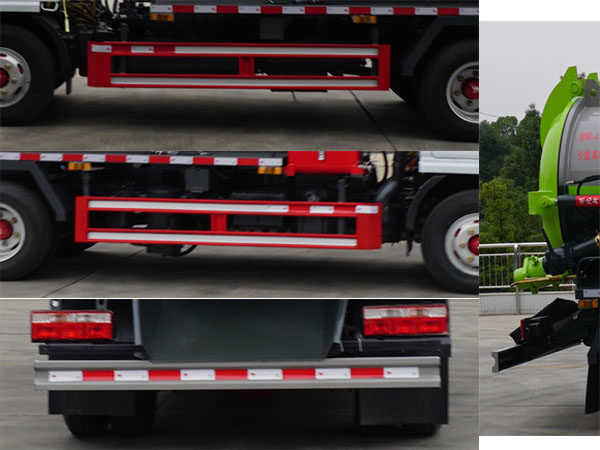 中潔牌XZL5071GXW6型吸污車 中潔牌XZL5071GXW6型吸污車