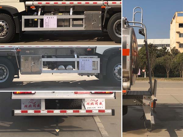 專威牌HTW5267GYYLZZ6Q型鋁合金運油車 專威牌HTW5267GYYLZZ6Q型鋁合金運油車