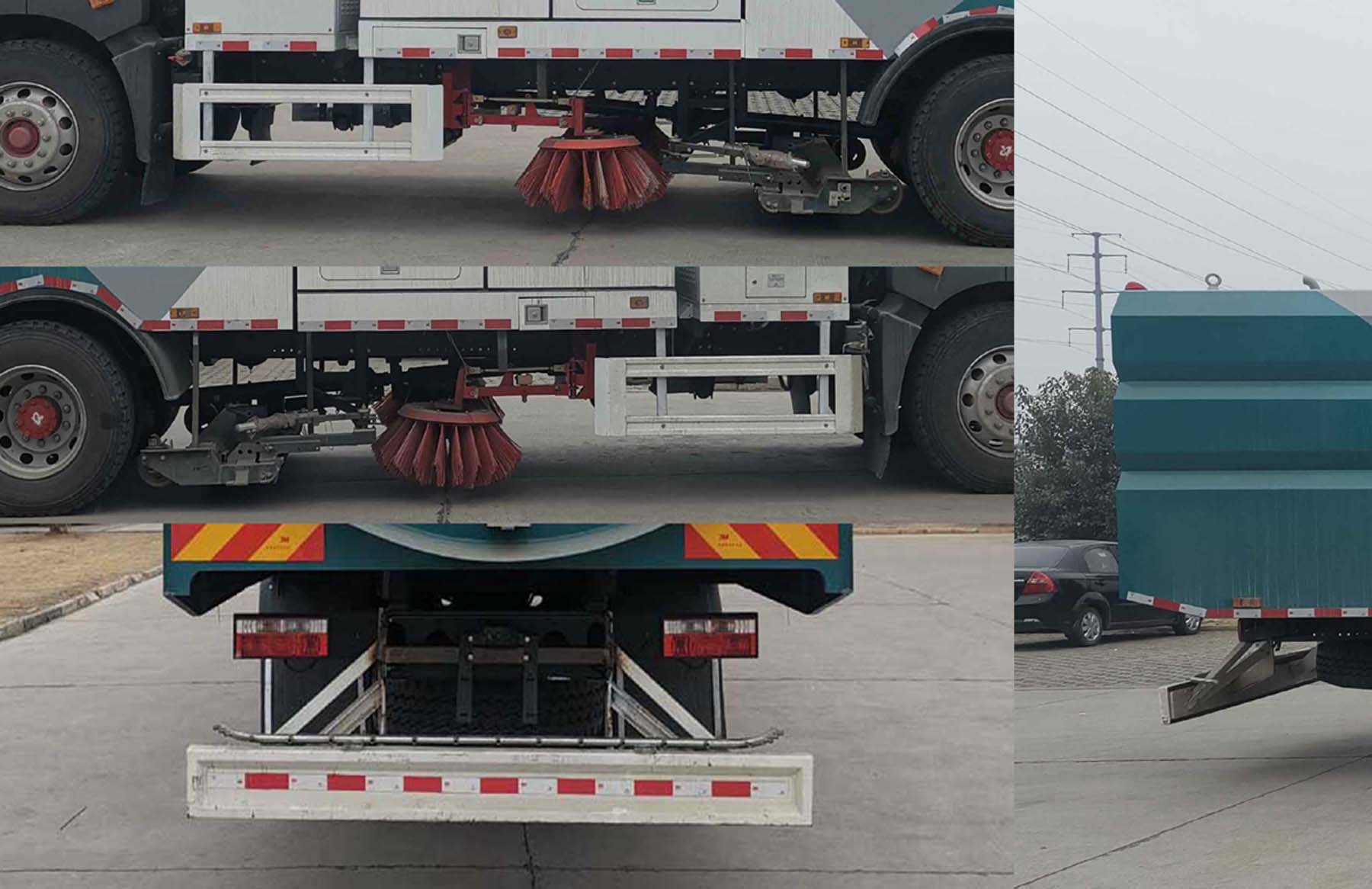 華通牌HCQ5181TXSEQBEV型純電動洗掃車 華通牌HCQ5181TXSEQBEV型純電動洗掃車