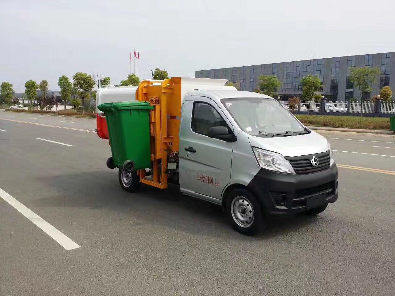 長安藍牌掛桶垃圾車-汽油藍牌掛桶垃圾車廠家直銷-湖北程力 長安藍牌掛桶垃圾車-汽油藍牌掛桶垃圾車廠家直銷-湖北程力