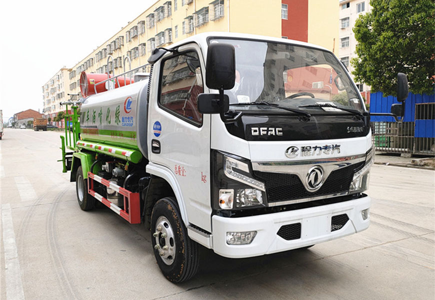 東風福瑞卡4-5方國六霧炮灑水車-5方霧炮灑水車廠家報價-湖北程力 東風福瑞卡4-5方國六霧炮灑水車-5方霧炮灑水車廠家報價-湖北程力