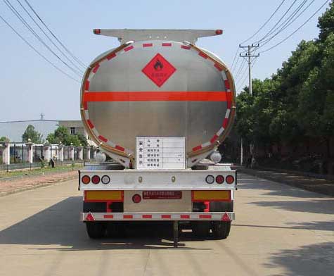 天威緣牌TWY9401GYYL型鋁合金運油半掛車 天威緣牌TWY9401GYYL型鋁合金運油半掛車