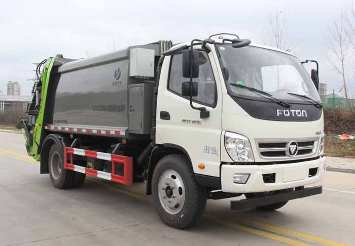 福田奧鈴8方壓縮垃圾車-縱昂牌CLT5122ZYSBJ6型壓縮式垃圾車價格報價-湖北盈通 福田奧鈴8方壓縮垃圾車-縱昂牌CLT5122ZYSBJ6型壓縮式垃圾車價格報價-湖北盈通