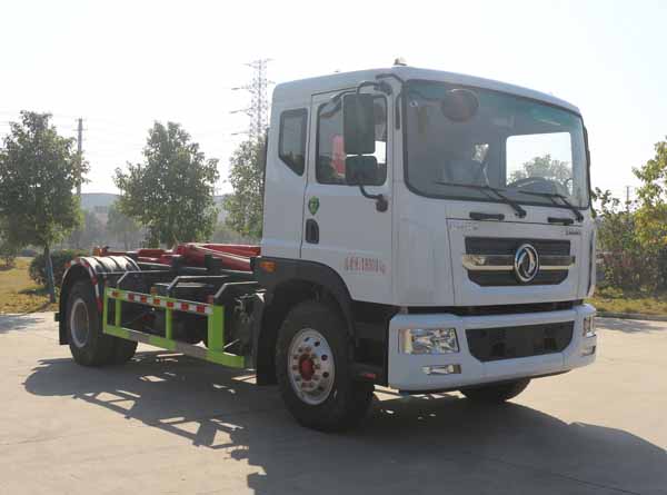 東風D9勾臂垃圾車-縱昂牌CLT5180ZXXEQ6型車廂可卸式垃圾車價格報價-湖北盈通 東風D9勾臂垃圾車-縱昂牌CLT5180ZXXEQ6型車廂可卸式垃圾車價格報價-湖北盈通