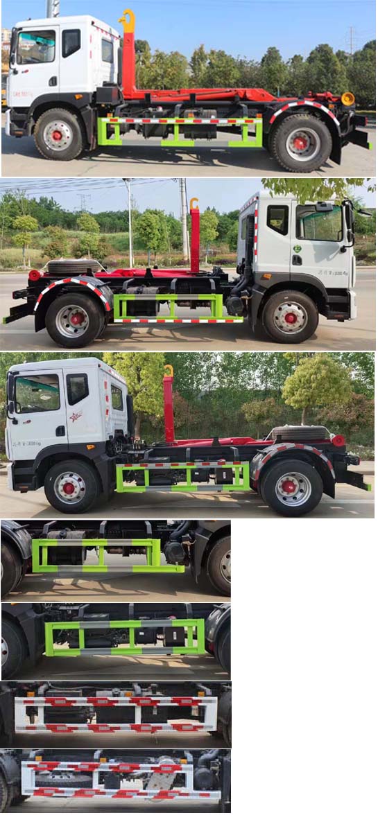 東風D9勾臂垃圾車-縱昂牌CLT5180ZXXEQ6型車廂可卸式垃圾車價格報價-湖北盈通 東風D9勾臂垃圾車-縱昂牌CLT5180ZXXEQ6型車廂可卸式垃圾車價格報價-湖北盈通