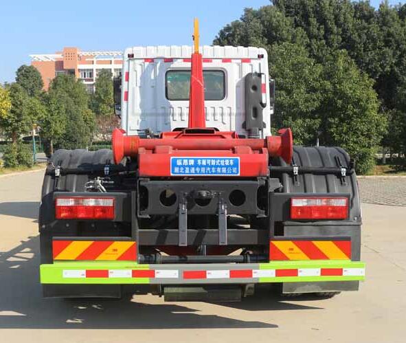 東風D9勾臂垃圾車-縱昂牌CLT5180ZXXEQ6型車廂可卸式垃圾車價格報價-湖北盈通 東風D9勾臂垃圾車-縱昂牌CLT5180ZXXEQ6型車廂可卸式垃圾車價格報價-湖北盈通